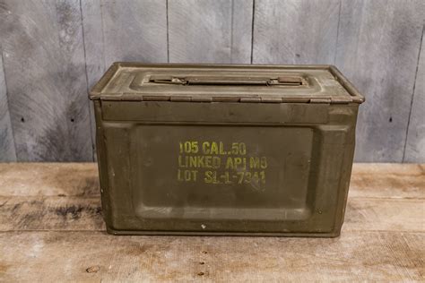 value of old metal ammo boxes